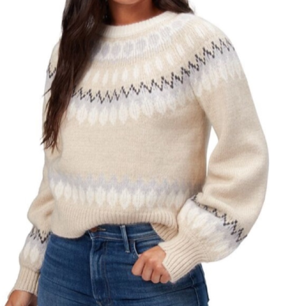 Basin and Range Fair Isle Sweater